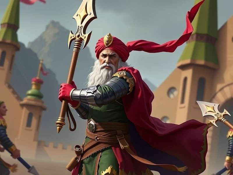 Sikh Mace Crusader - Epic Warrior Action Sikh Mace Crusader Game Cover